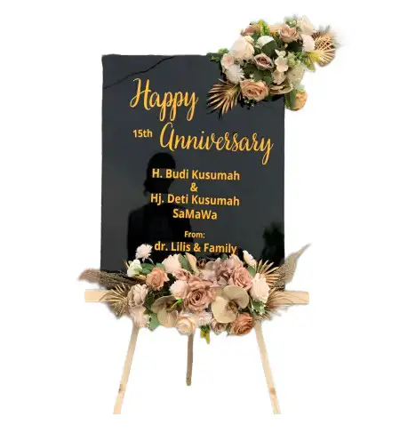 Papan Bunga Akrilik Hulosobo